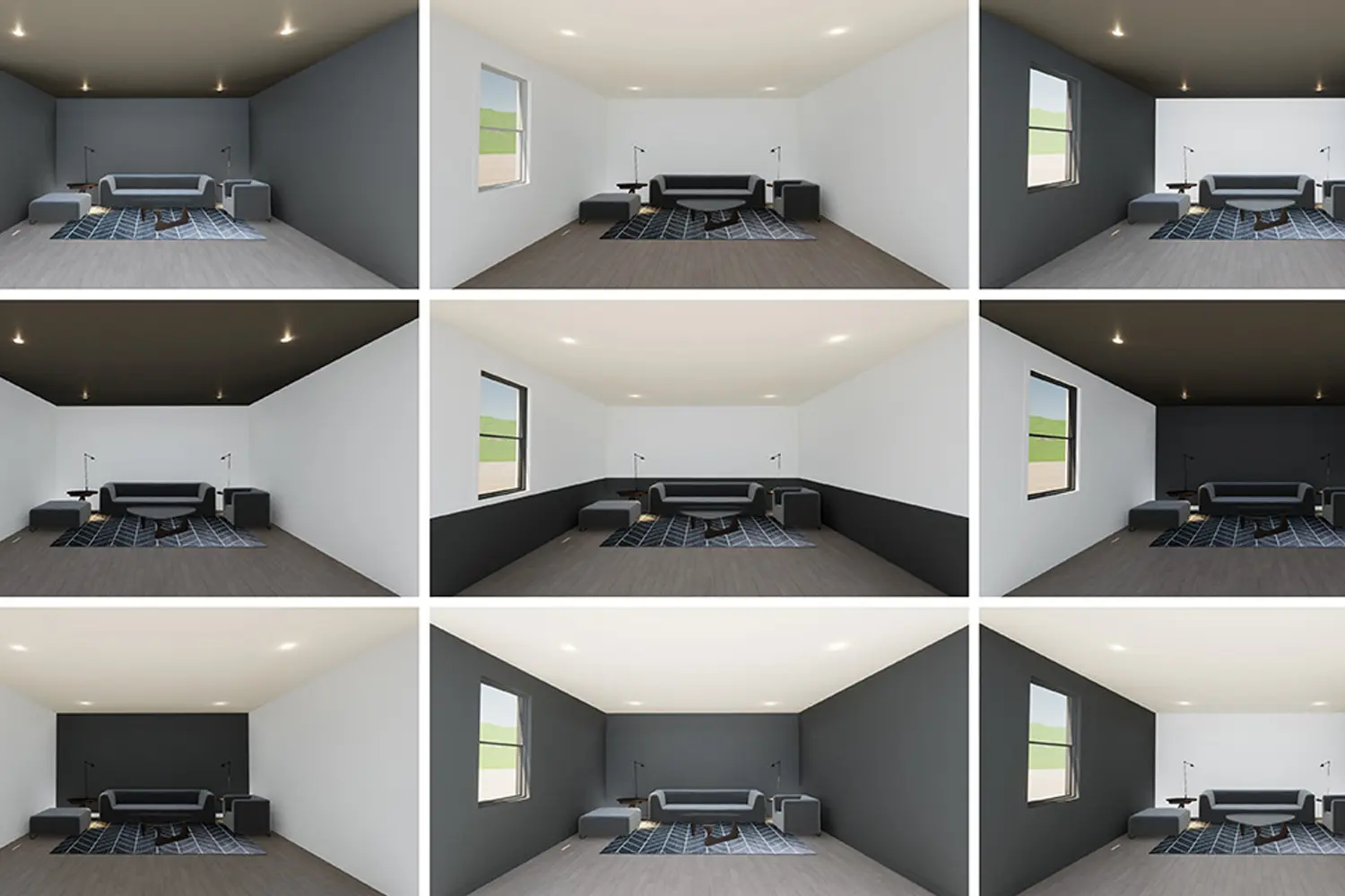 تاثیر رنگ بر درک ما از فضاهای داخلی